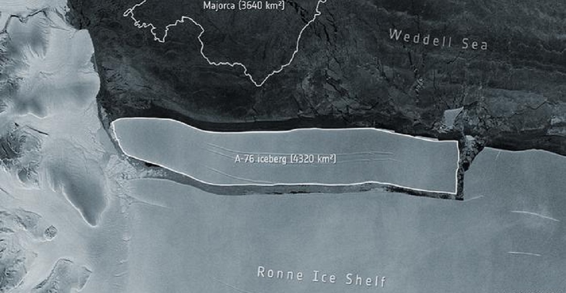 icerberg antartida A 76