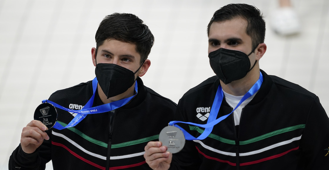 ¡Sólo entrenador dos semanas! Iván García y Randal Willars ganan plaza olímpica en clavados