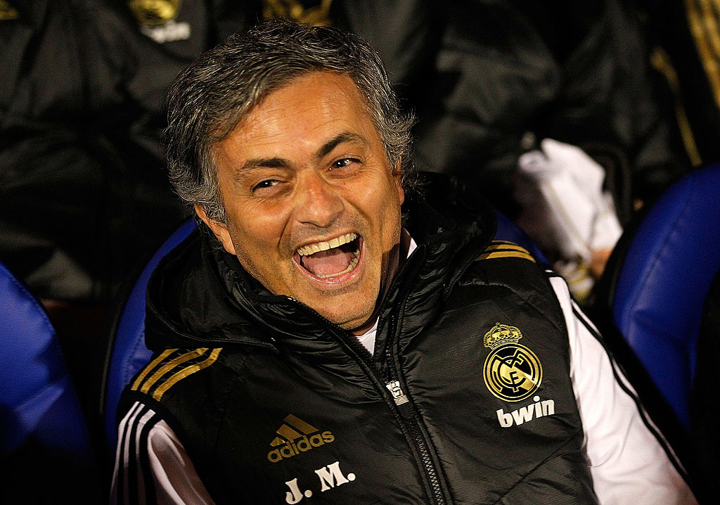 Jose Mourinho como DT del Real Madrid