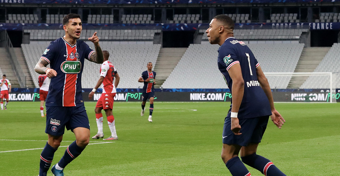 ¡De los pies de Mbappé! PSG conquista la copa de Francia ante el Mónaco