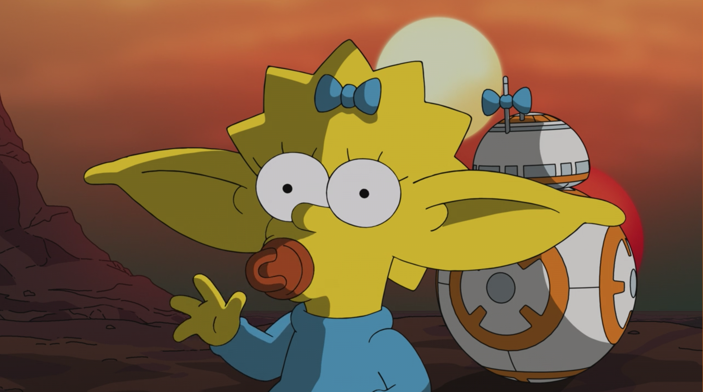¡Ya puedes ver el corto de 'Los Simpson' en el mundo de 'Star Wars'!
