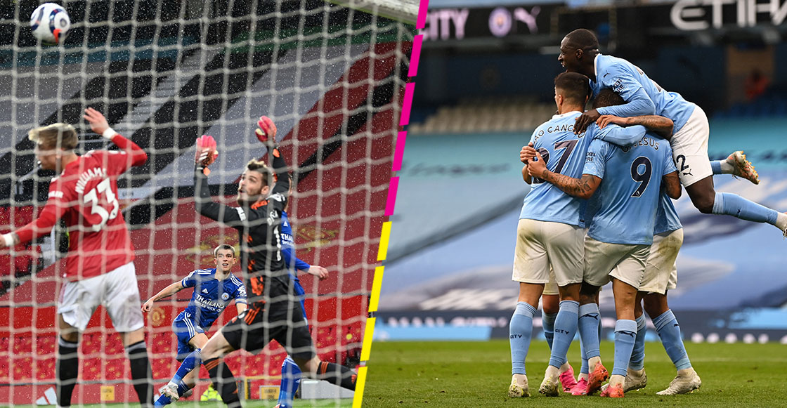 Leicester le da el séptimo título al Manchester City... ¡En Old Trafford!