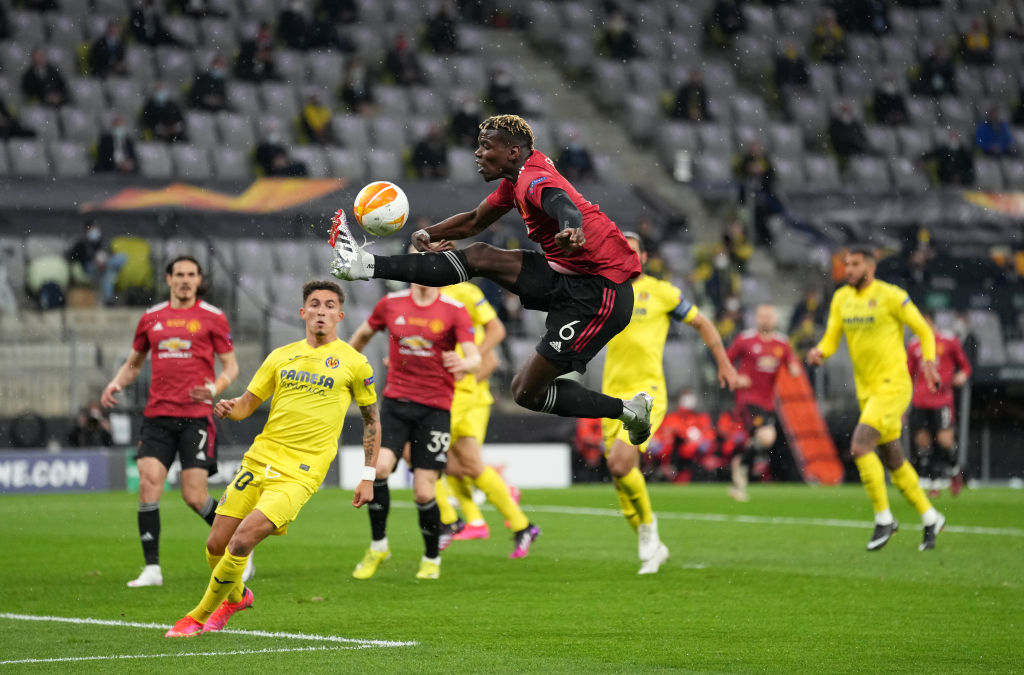 Manchester united vs Villarreal Europa League