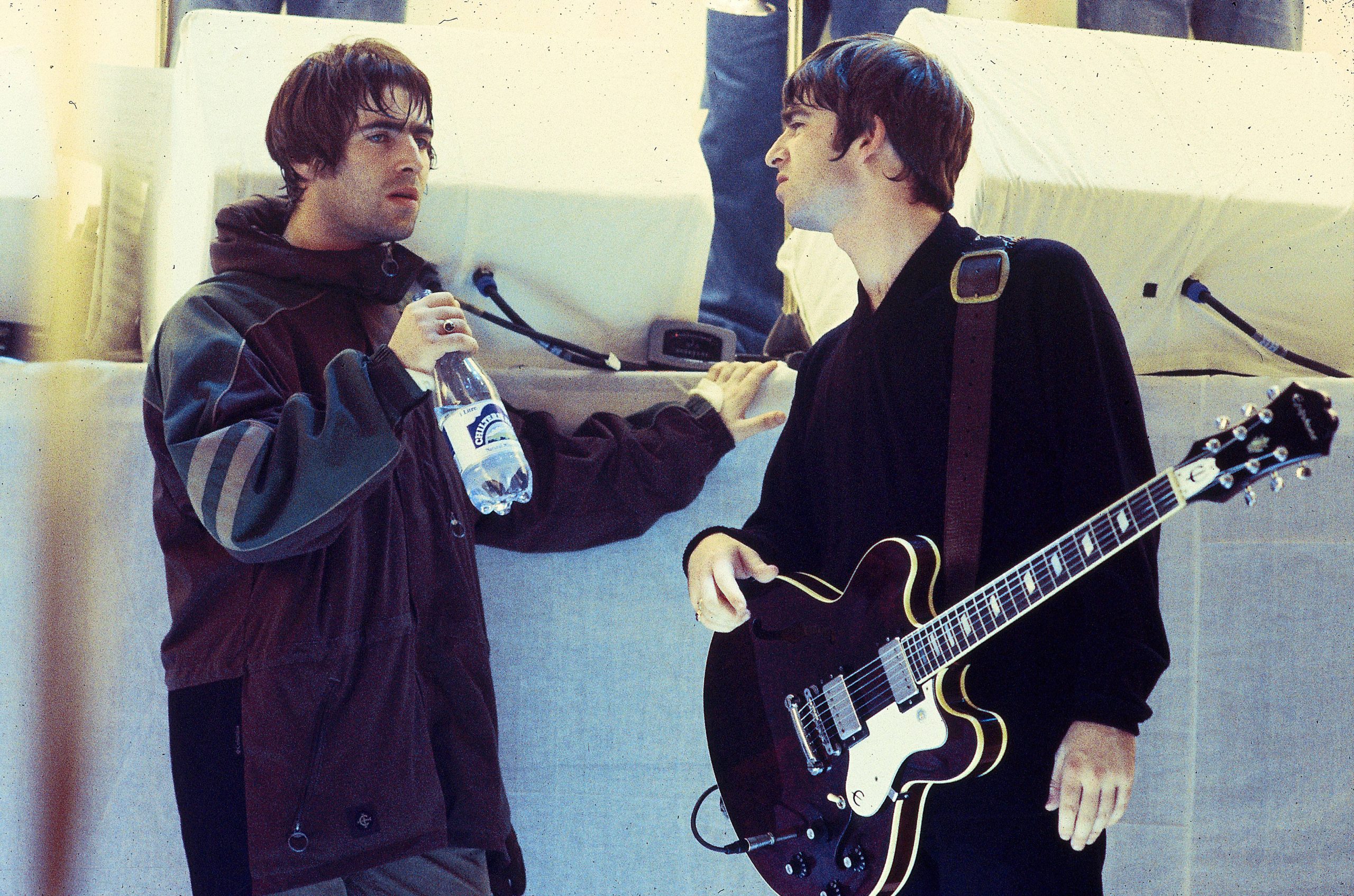 Noel y Liam Gallagher trabajan en un documental de los shows de Oasis en Knebworth