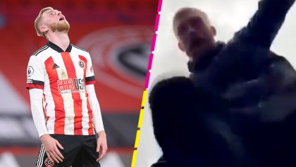 Delantero del Sheffield United, Oli McBurnie ataca a fan en las calles de Inglaterra