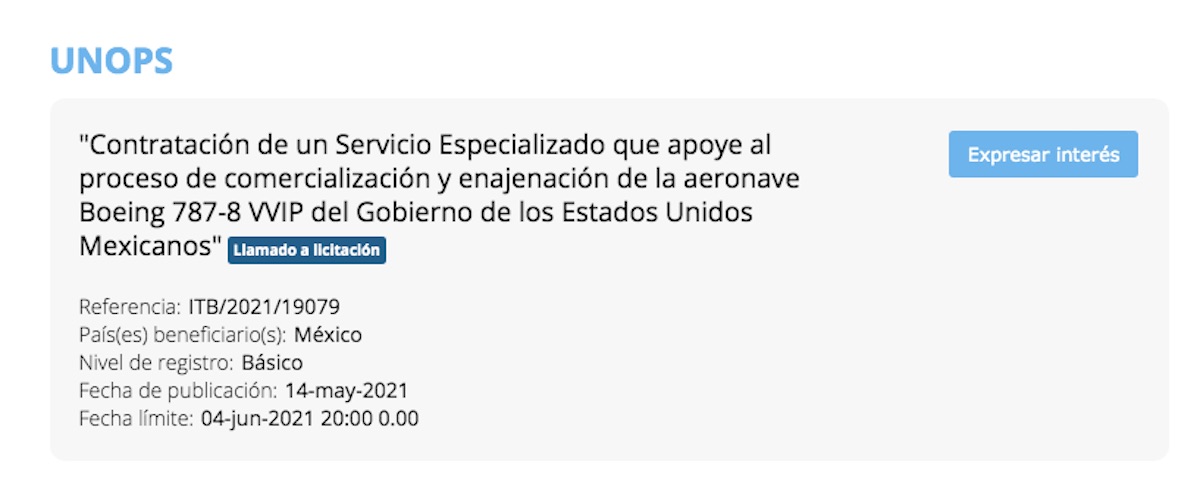 onu-venta-avion-presidencial