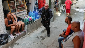 Operação policial na favela do Jacarezinho, no Rio de Janeiro 06/05/2021