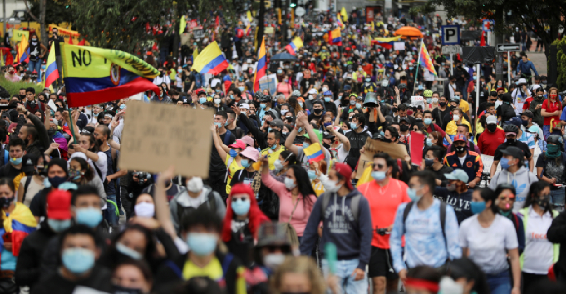 Colombia: Protestas contra la reforma tributaria orillan al presidente Duque a retirar el proyecto