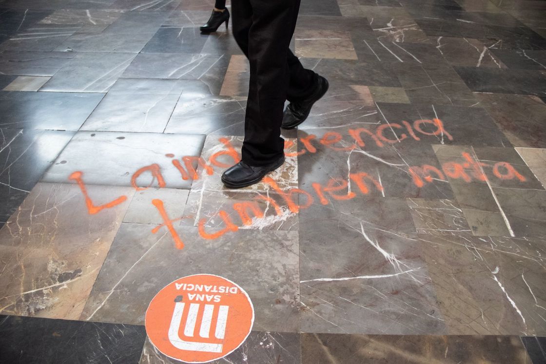 protesta-linea-12-san-lazaro.