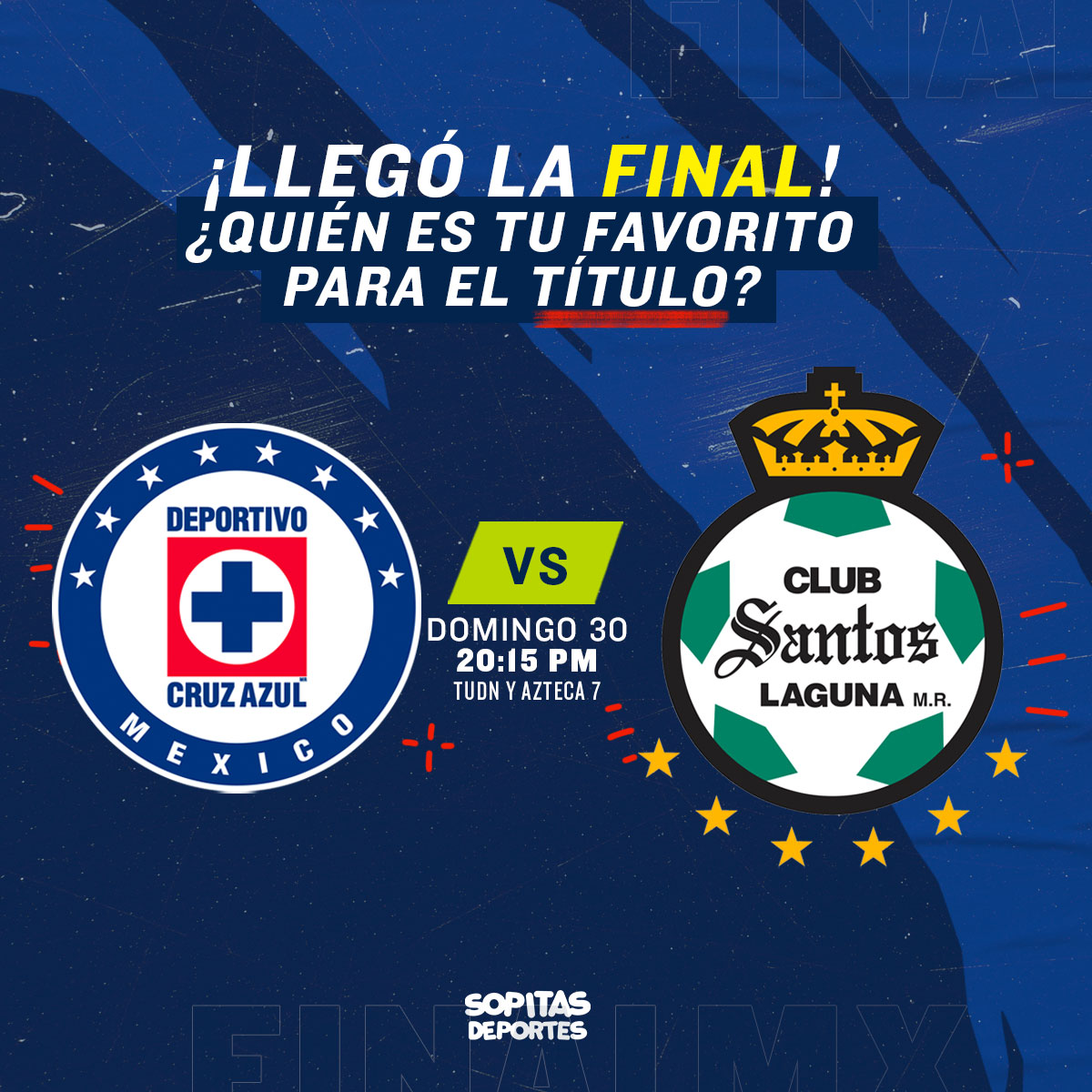 ¿Cómo, cuándo y dónde ver en vivo la final de vuelta entre Cruz Azul y Santos?
