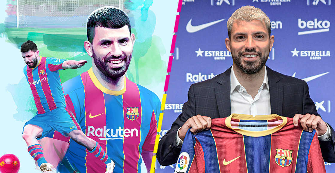 Oficial: Kun Agüero es nuevo jugador del Barcelona por 2 temporadas