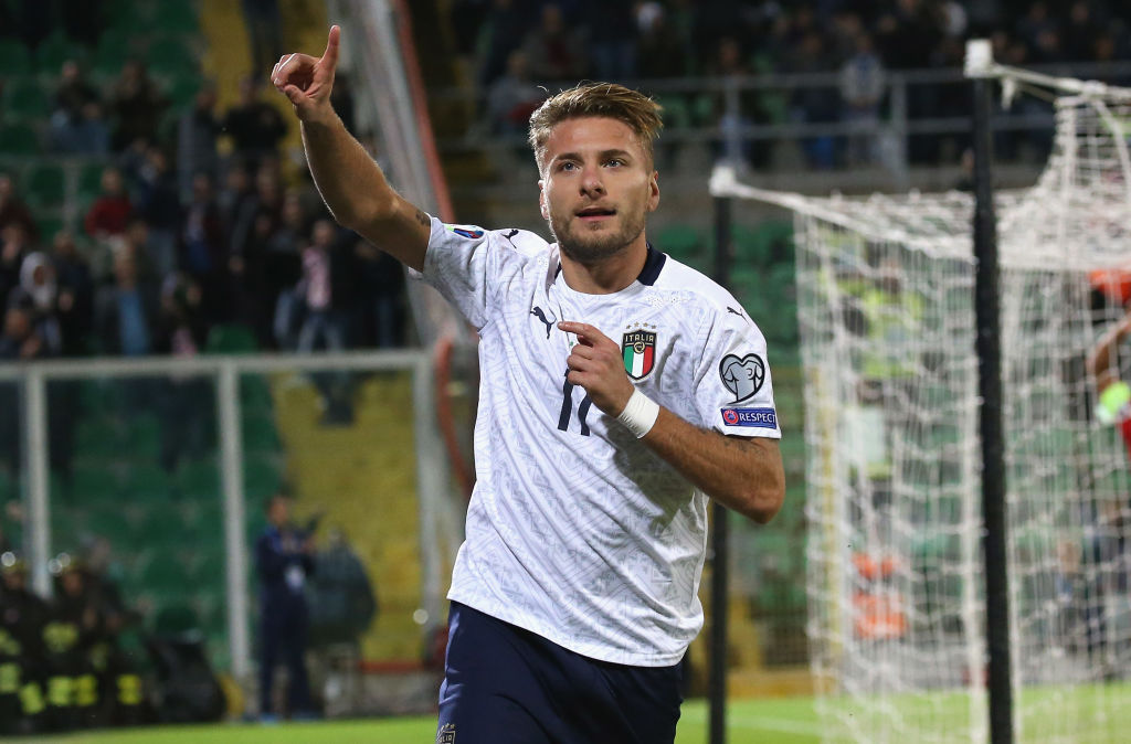 Ciro Immobile referente de la selección italiana