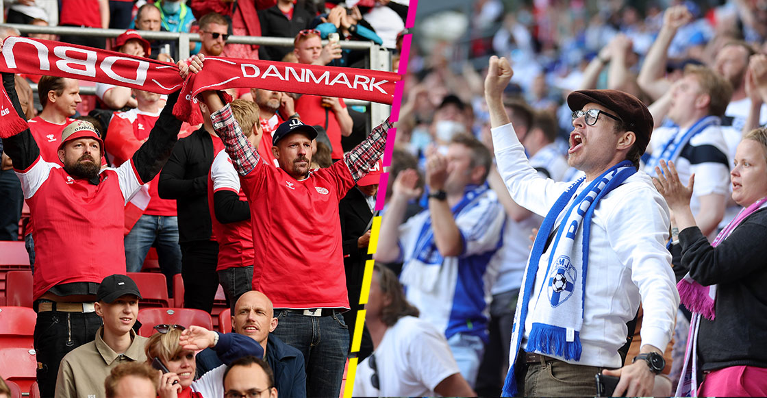 ¡Piel chinita! Así reaccionaron los aficionados en el estadio tras enterarse sobre e estado de Christian Eriksen