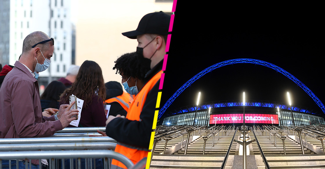 Fans que asistan a Wembley para la Euro, deben mostrar comprobante vacunación o pruebas negativas