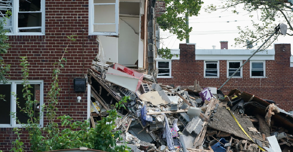 Un albañil destruyó la casa que había remodelado porque se negaron a pagarle