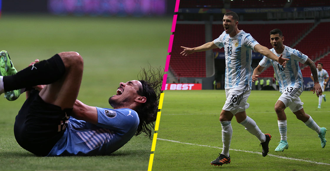 ¿Y el VAR? Argentina gana con gol de Guido Rodríguez y polémica por penal a Cavani