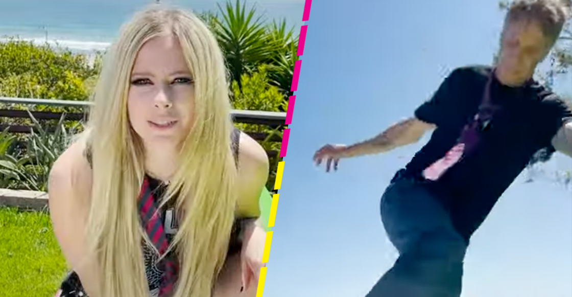 Avril Lavigne abre su cuenta de TikTok con un épico video junto a Tony Hawk