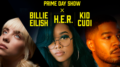 Billie Eilish, H.E.R. y Kid Cudi estarán en el Amazon Prime Day Concert 2021