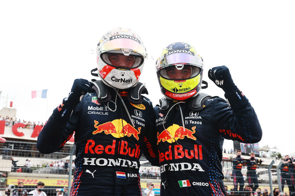 Checo Pérez destaca el trabajo de Red Bull en el GP de Francia: "Tuvimos una gran estrategia"