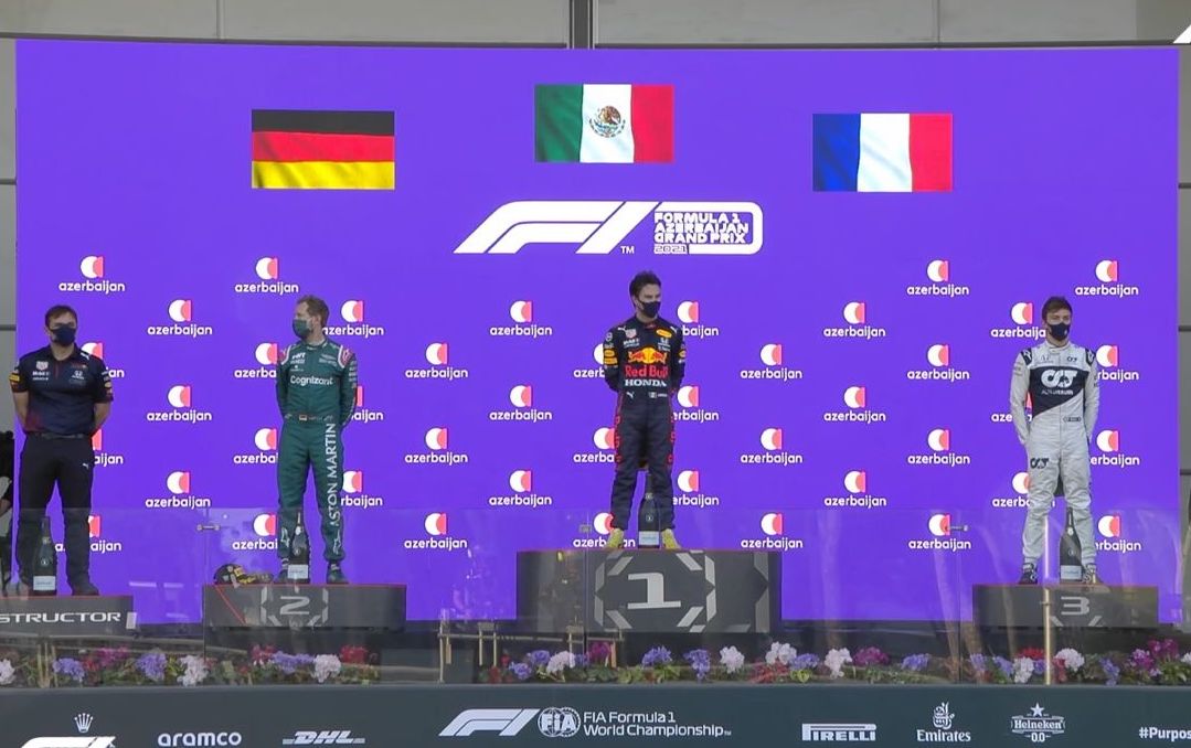 "Un fin de semana increíble": Checo Pérez tras la victoria en el GP de Azerbaiyán