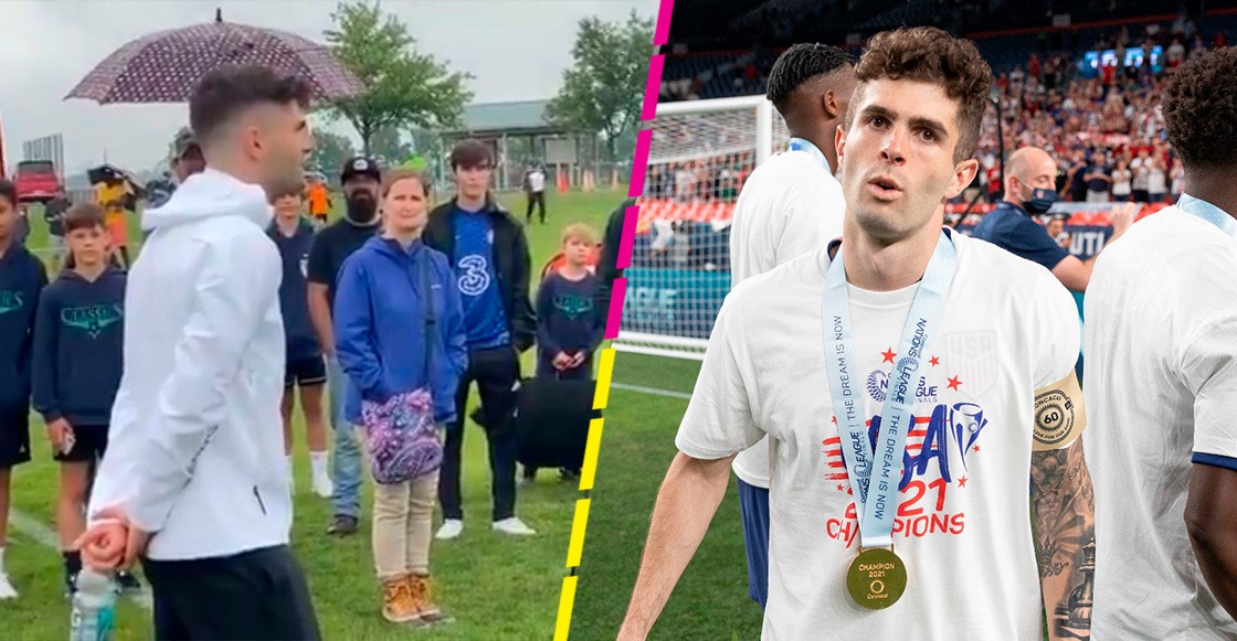 ¡Crack! Christian Pulisic trabajó con niños en un campamento de verano en Pensilvania