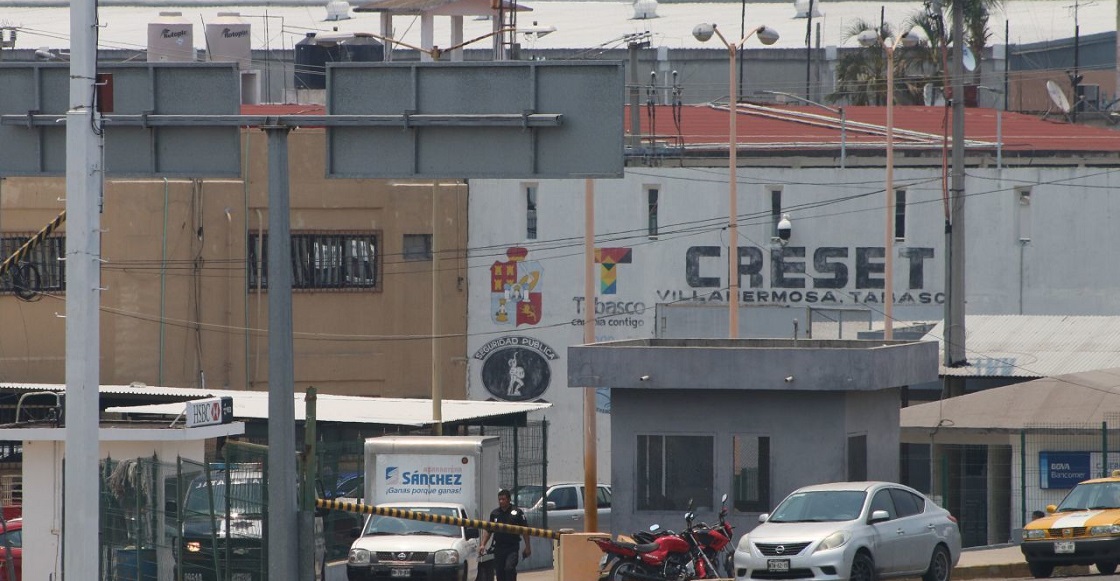 VILLAHERMOSA, TABASCO, 22MAYO2019.- Dos internos en el CRESET resultaron muertos tras suscitarse una riña al interior del penal, donde las víctimas perdieron la vida con arma punzo cortante.
