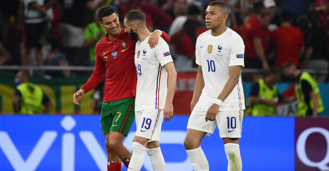 Los dobletes de Cristiano Ronaldo y Benzema con los cuales Alemnia quedó fuera de la Eurocopa