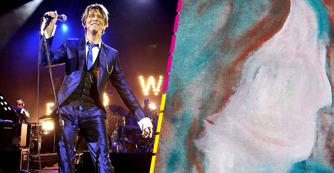 Ofertas brgs: Hombre compró una pintura de David Bowie por 4 dólares y ahora la subastan en miles