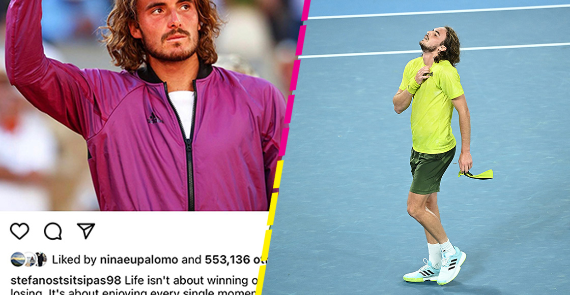 El emotivo mensaje de Tsitsipas a su abuela, quien murió 5 minutos antes de la final de Roland Garros