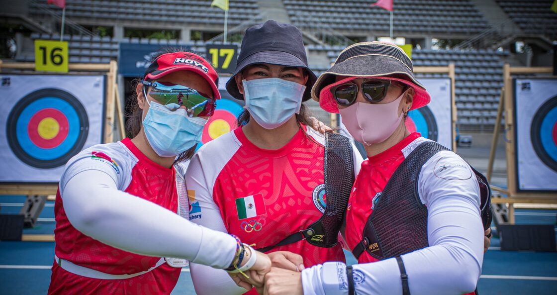 ¡Una más! El equipo mexicano femenil de arco recurvo aseguró plaza para Tokio 2020