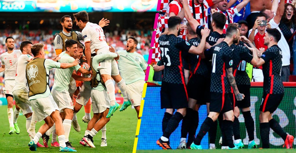 Autogoles, remontadas y emociones: España y Croacia protagonizaron el partido más cardiaco de la Eurocopa
