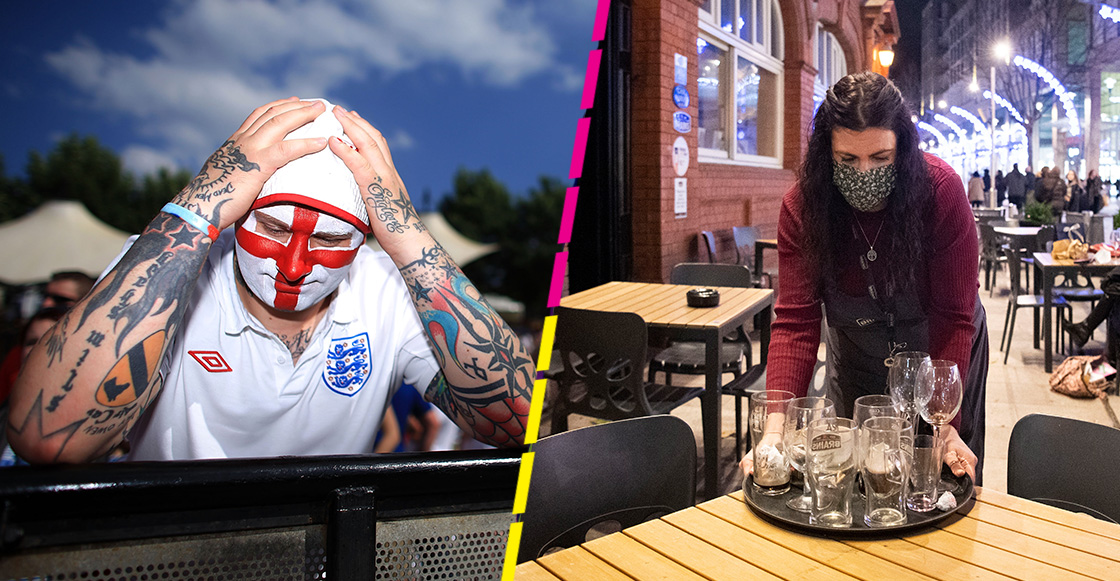 En Londres, fans tienen prohibido cantar los himnos en bares durante el Inglaterra vs Escocia