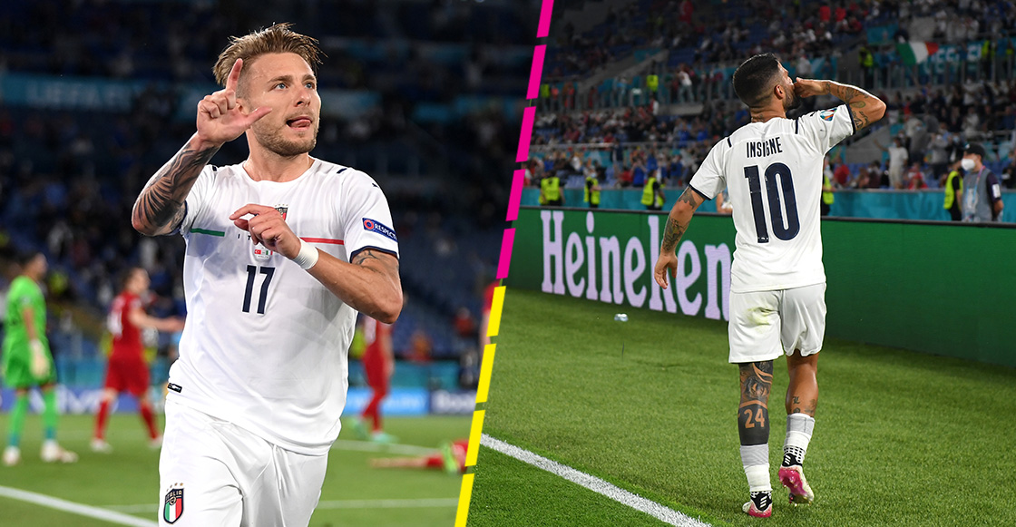 Los goles con los que Italia borró a Turquía en el inicio de la Eurocopa