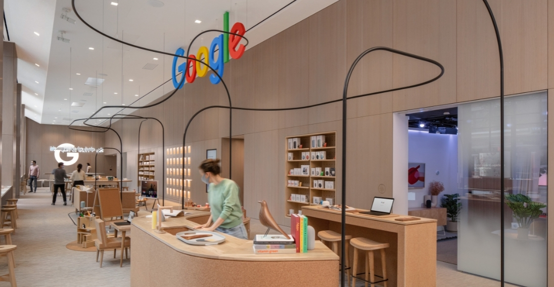 De lujo: ¡Así se ve la primera tienda física que Google acaba de abrir!
