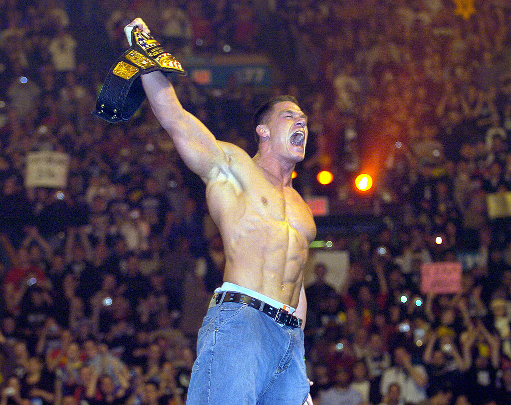 John Cena ganó el campeonato de los Estados Unidos en Wrestlemania XX