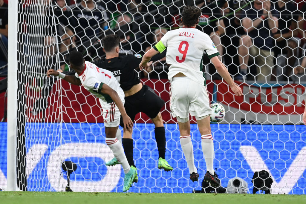 Kai Havertz gol ante Hungría en la Eurocopa