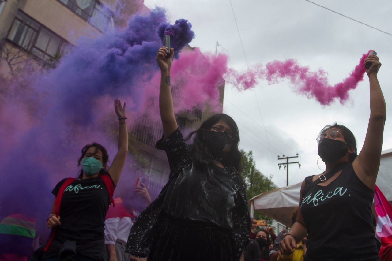 Así fue la primera "Marcha lencha" en CDMX para exigir reconocimiento y el fin de la violencia