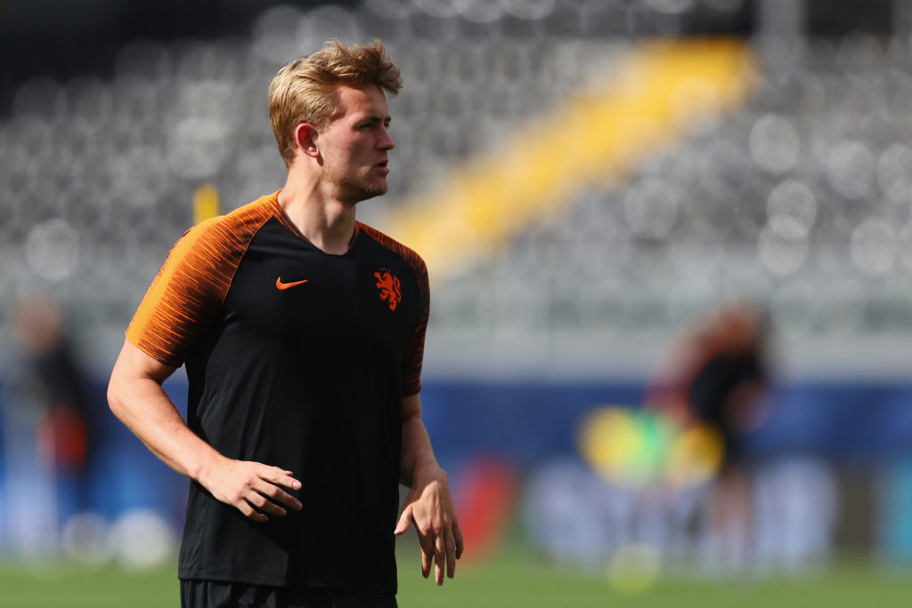 Matthijs De Ligt defensor de los Países Bajos