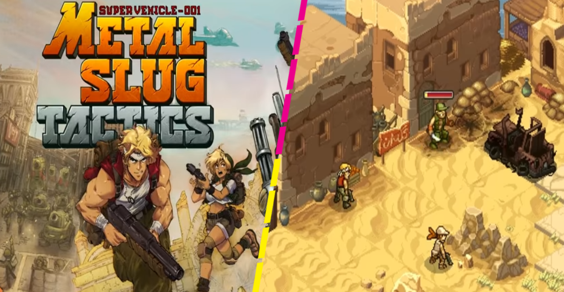 ¡Asu makina! Checa el impresionante tráiler de revelación de 'Metal Slug Tactics'