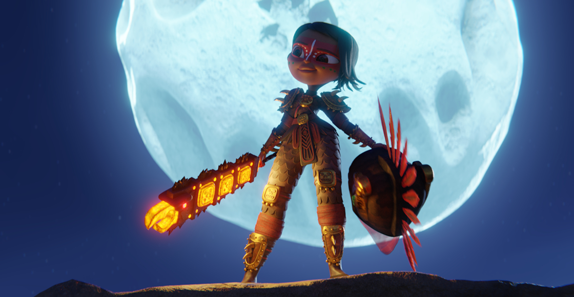 Netflix libera las primeras imágenes de 'Maya y Los Tres', su nueva cinta animada