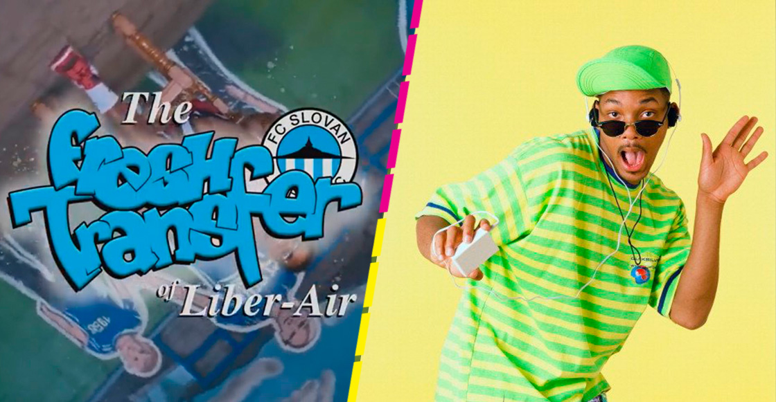 ¡Príncipe del rap! La original presentación del fichaje del Slovan Liberec de República Checa