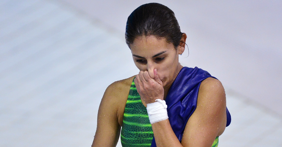 Paola Espinosa fuera de juegos olimpicos