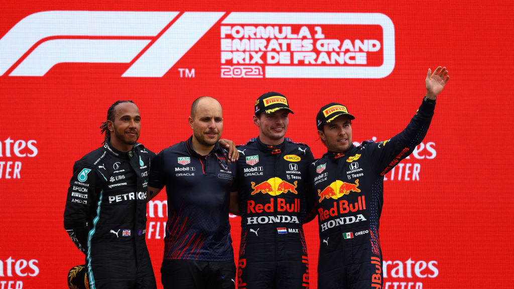 Checo Pérez destaca el trabajo de Red Bull en el GP de Francia: "Tuvimos una gran estrategia"