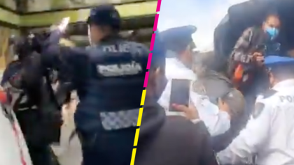 policias-cdmx-metro-centro-foro-tv-imagen-videos-agresiones