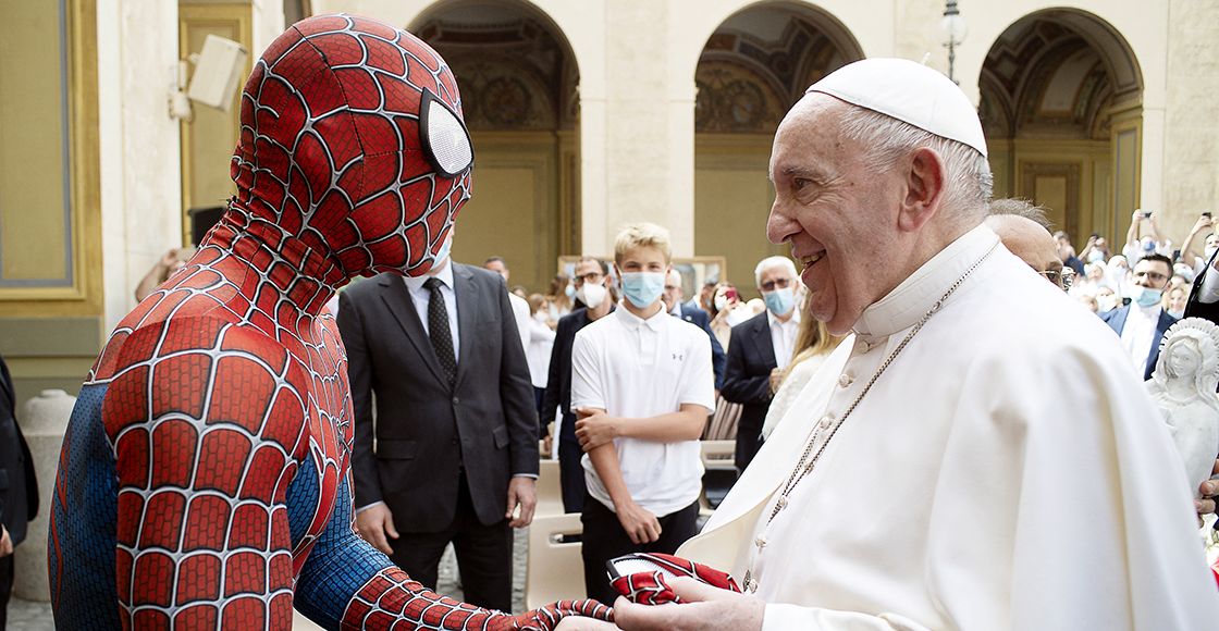 Y a todo esto, ¿por qué fue Spider-Man al Vaticano a visitar al papa Francisco?