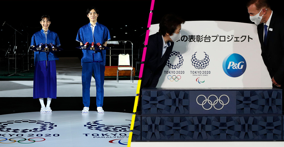 Comité organizador de Tokio 2020 presenta los podios, música y uniformes de los medallistas