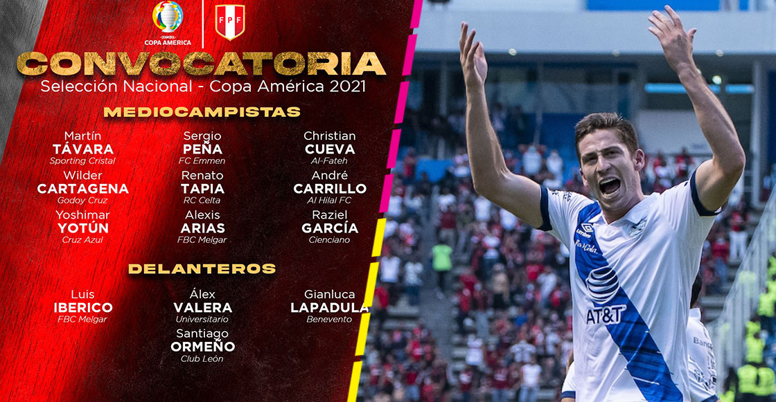 ¡Duren! Santiago Ormeño es convocado por Perú a la Copa América