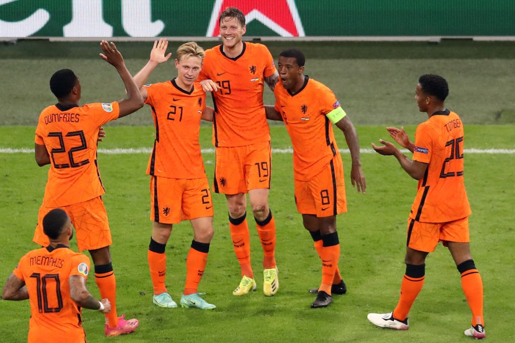 Selección Países Bajos en la Euro 2020