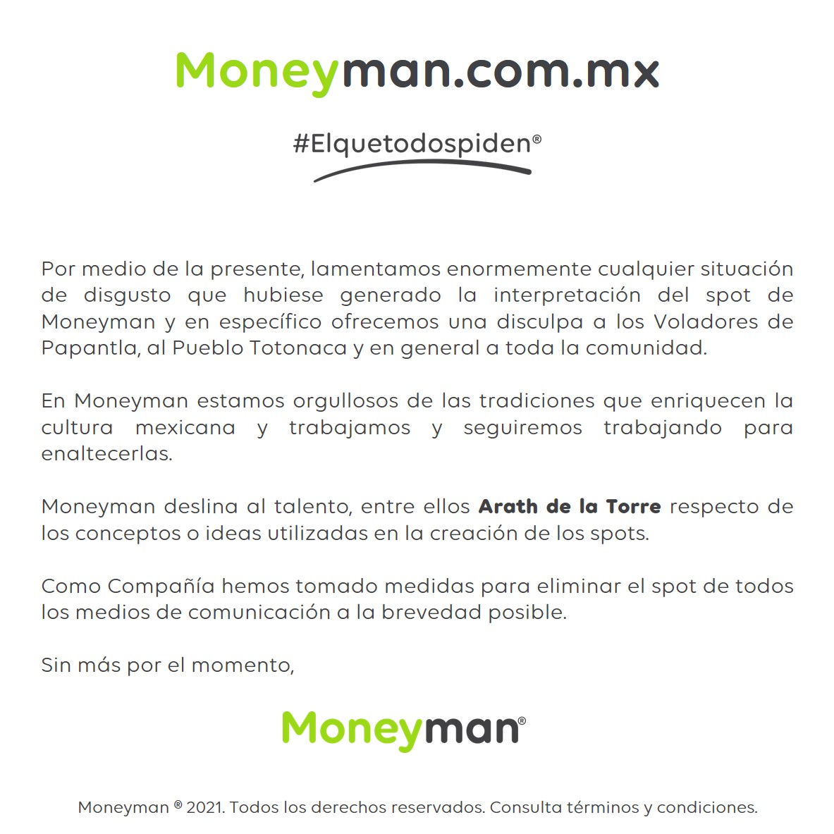 Secretaria de Cultura critica publicidad donde se ridiculiza a los Voladores de Papantla