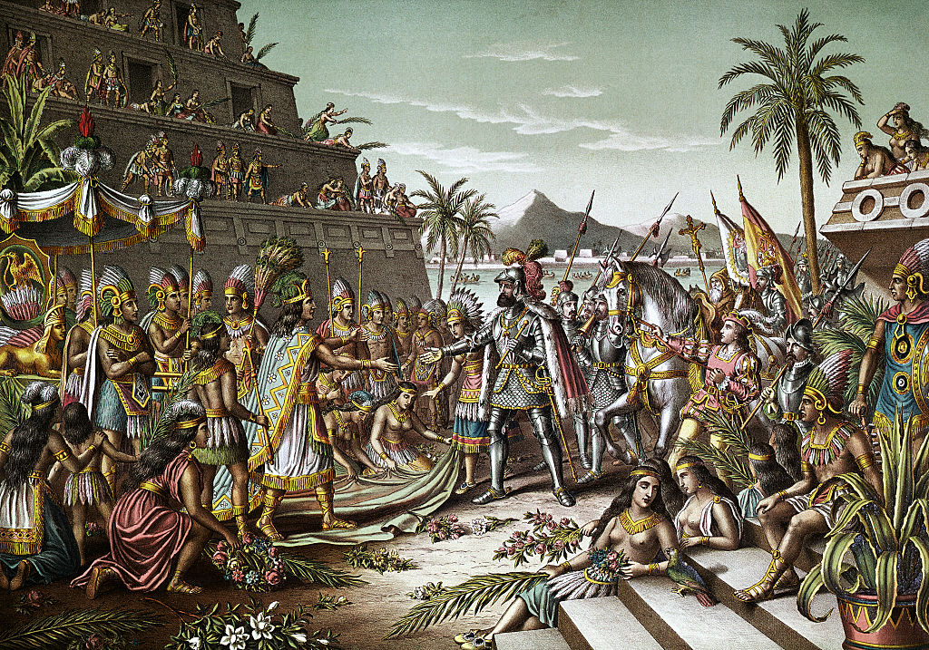 Los dos intérpretes que participaron en la caída de Tenochtitlán